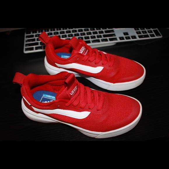 red ultrarange vans
